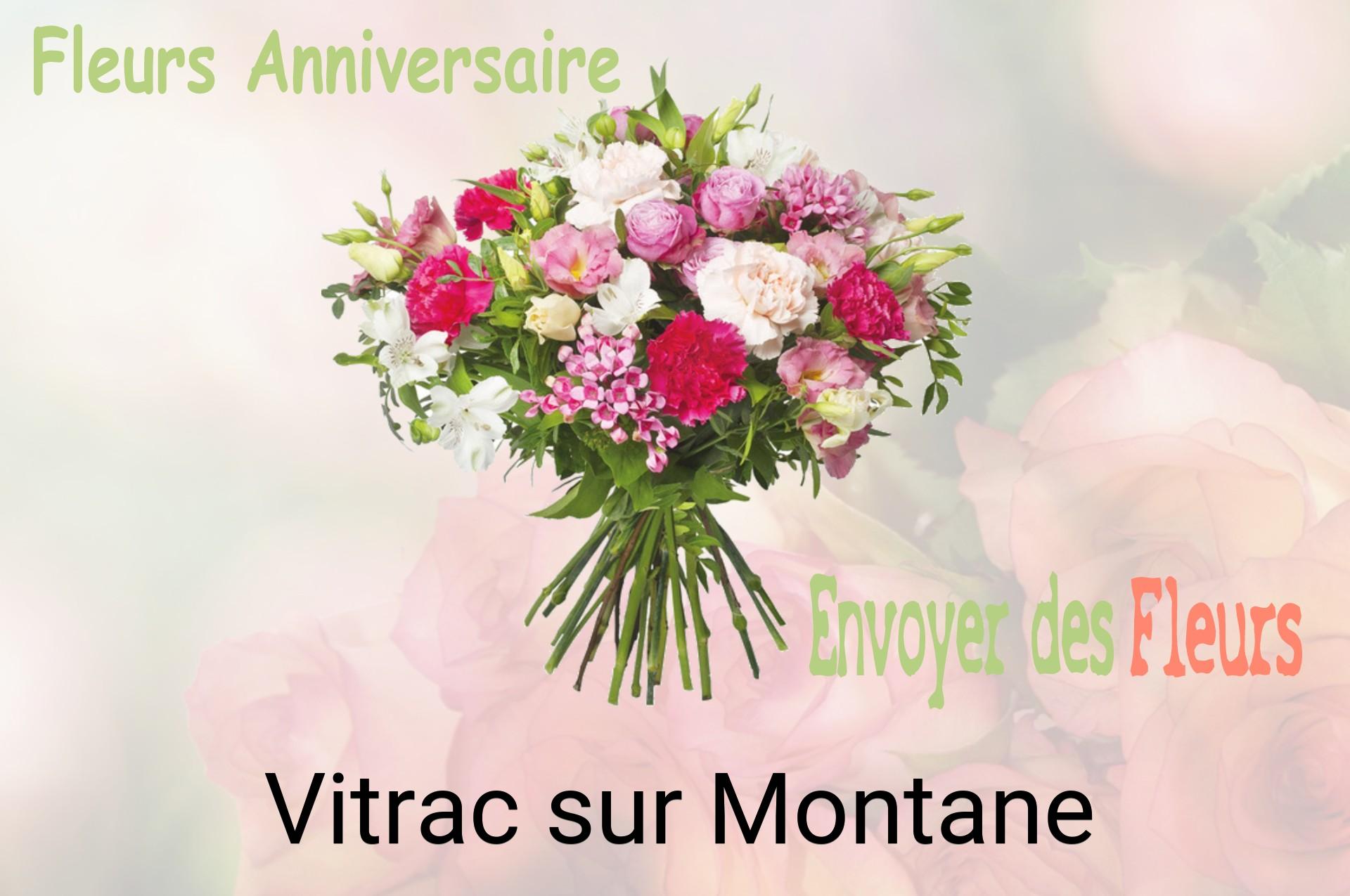 Bouquet de fleurs d’anniversaire livré à Vitrac-sur-Montane