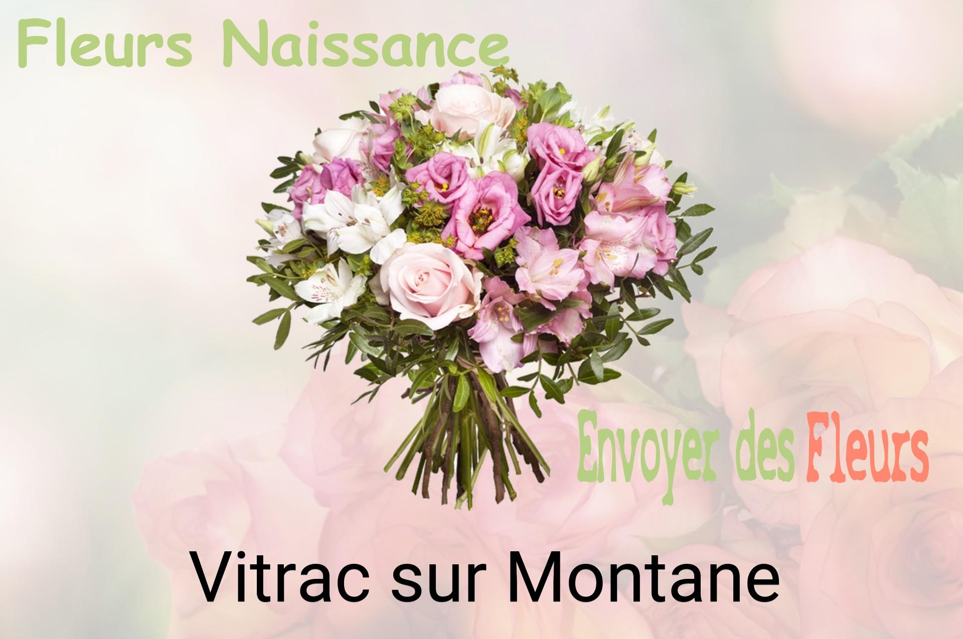Bouquet de fleurs de naissance livré à Vitrac-sur-Montane